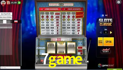 Descubra o Mundo do Cassino Online com 7game